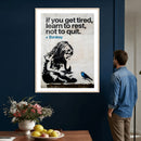 Banksy Girl and Blue Bird Canvas Art Print: Banksy if you by MyGreatCanvas | Canvas Wall Art Prints | Photo Prints & Wall Decor