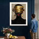 Abstract Afro American Women Wall Art Canvas Print by MyGreatCanvas | Canvas Wall Art Prints | Photo Prints & Wall Decor
