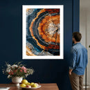 Abstract Wood Grain Canvas Print, Tree Ring Pattern Wall by MyGreatCanvas | Canvas Wall Art Prints | Photo Prints & Wall Decor