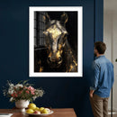Abstract Horse Wall Art Canvas Print – Painting Style by MyGreatCanvas | Canvas Wall Art Prints | Photo Prints & Wall Decor