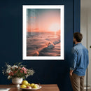 Sunset Ocean Wall Art Canvas Print by MyGreatCanvas | Canvas Wall Art Prints | Photo Prints & Wall Decor
