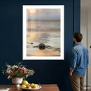 Sea Turtle Hatchling Wall Art Canvas Print – Soft Coastal by MyGreatCanvas | Canvas Wall Art Prints | Photo Prints & Wall Decor