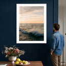 Ocean Wave Wall Art Canvas Print, Calm Coastal Nature by MyGreatCanvas | Canvas Wall Art Prints | Photo Prints & Wall Decor