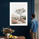 Joshua Tree Desert Wall Art Canvas Print, Minimal Southwest by MyGreatCanvas | Canvas Wall Art Prints | Photo Prints & Wall Decor