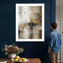 Framed Abstract Wall Art Canvas Print, Gold Black Modern by MyGreatCanvas | Canvas Wall Art Prints | Photo Prints & Wall Decor