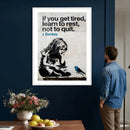 Banksy Girl and Blue Bird Canvas Art Print: Banksy if you by MyGreatCanvas | Canvas Wall Art Prints | Photo Prints & Wall Decor