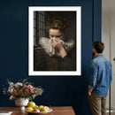 Baroque Portrait Canvas Wall Art, Flemish Woman with Lace by MyGreatCanvas | Canvas Wall Art Prints | Photo Prints & Wall Decor