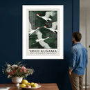 Yayoi Kusama Crane Bird Wall Art Canvas Print, Japanese by MyGreatCanvas | Canvas Wall Art Prints | Photo Prints & Wall Decor