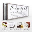 Holy Spirit You are Welcome Here Faith Sign II