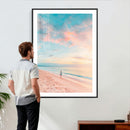 Pastel Beach Wall Art Canvas Print – Soft Coastal by MyGreatCanvas | Canvas Wall Art Prints | Photo Prints & Wall Decor