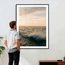 Ocean Wave Wall Art Canvas Print, Calm Coastal Nature by MyGreatCanvas | Canvas Wall Art Prints | Photo Prints & Wall Decor