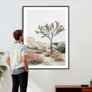 Joshua Tree Desert Wall Art Canvas Print, Minimal Southwest by MyGreatCanvas | Canvas Wall Art Prints | Photo Prints & Wall Decor