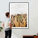 Minimal Desert Cactus Wall Art Canvas Print, Neutral by MyGreatCanvas | Canvas Wall Art Prints | Photo Prints & Wall Decor