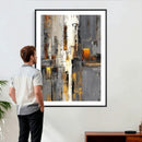 Abstract Urban Reflection Wall Art Canvas Print by MyGreatCanvas | Canvas Wall Art Prints | Photo Prints & Wall Decor