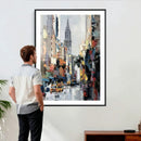 Chrysler Building New York Wall Art Canvas Print, Abstract by MyGreatCanvas | Canvas Wall Art Prints | Photo Prints & Wall Decor