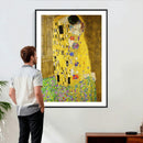 The Kiss Wall Art Canvas Print – Gustav Klimt The Kiss Gold by MyGreatCanvas | Canvas Wall Art Prints | Photo Prints & Wall Decor