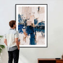 Abstract Navy Blue Wall Art Canvas Print by MyGreatCanvas | Canvas Wall Art Prints | Photo Prints & Wall Decor