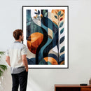 Abstract Flower Wall Art Canvas Print by MyGreatCanvas | Canvas Wall Art Prints | Photo Prints & Wall Decor