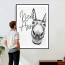 Nice Ass Funny Canvas Wall Art for Bathroom Wall Decor Cute by MyGreatCanvas | Canvas Wall Art Prints | Photo Prints & Wall Decor