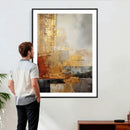 Gold Abstract Canvas Wall Art, Luxury Textured Style Gold by MyGreatCanvas | Canvas Wall Art Prints | Photo Prints & Wall Decor