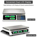 66 lbs Electronic Price Computing Scale with LCD Screen Display by LJGDeals