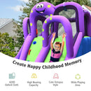 Inflatable Water Park Mighty Bounce House with Pool and 780W Blower by LJGDeals