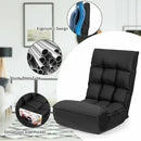 4-Position Adjustable Floor Chair Folding Lazy Sofa by LJGDeals