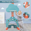 3-in-1 Kids Basketball Hoop Set with Balls by LJGDeals