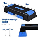 Aerobic Exercise Stepper Trainer with Adjustable Height 5 by LJGDeals