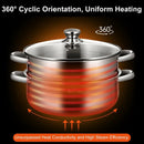 9.5 QT 2 Tier Stainless Steel Steamer Cookware Boiler by LJGDeals