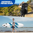 10 Feet Inflatable Stand Up Paddle Board 6 Inch Thick with Accessory Pack by LJGDeals