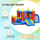 Kid Inflatable Slide Jumping Castle Bounce House with 740w Blower by LJGDeals