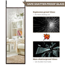 Full Length Metal Door Mirror with Adjustable Hook