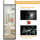 Full Length Metal Door Mirror with Adjustable Hook