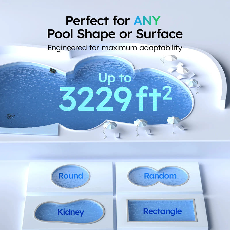 WYBOT S2 Solar with Solar-Powered Charging Dock Robotic Pool Cleaner