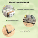 2-Tier Laundry Drying Rack Folding Cloth Rack with Aluminum Frame by LJGDeals