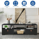 TV Stand Entertainment Media Center Console for TV's up to 60 Inch with Drawers Walnut by LJGDeals