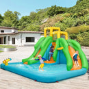 Inflatable Water Park Bounce House with Climbing Wall without Blower by LJGDeals