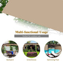 Outdoor Canopy Shade Cover with Copper Grommets & 4 Straps by LJGDeals