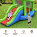 Inflatable Dual Slide Basketball Game Bounce House Without Blower by LJGDeals