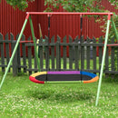 60 Inch Saucer Surf Outdoor Adjustable Swing Set by LJGDeals