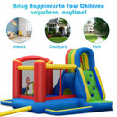 Inflatable Kid Bounce House Castle with Blower by LJGDeals