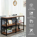 3 Tier 47 Inch Console Metal Frame Sofa Table by LJGDeals