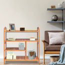 4 Tiers Multifunction Bamboo Storage Shoe Rack for Entryway Hallway by LJGDeals
