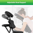 PU Leather Pad Travel Massage Chair with by LJGDeals