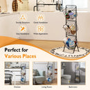3-Tier Fruit Basket Stand with Adjustable Heights by LJGDeals