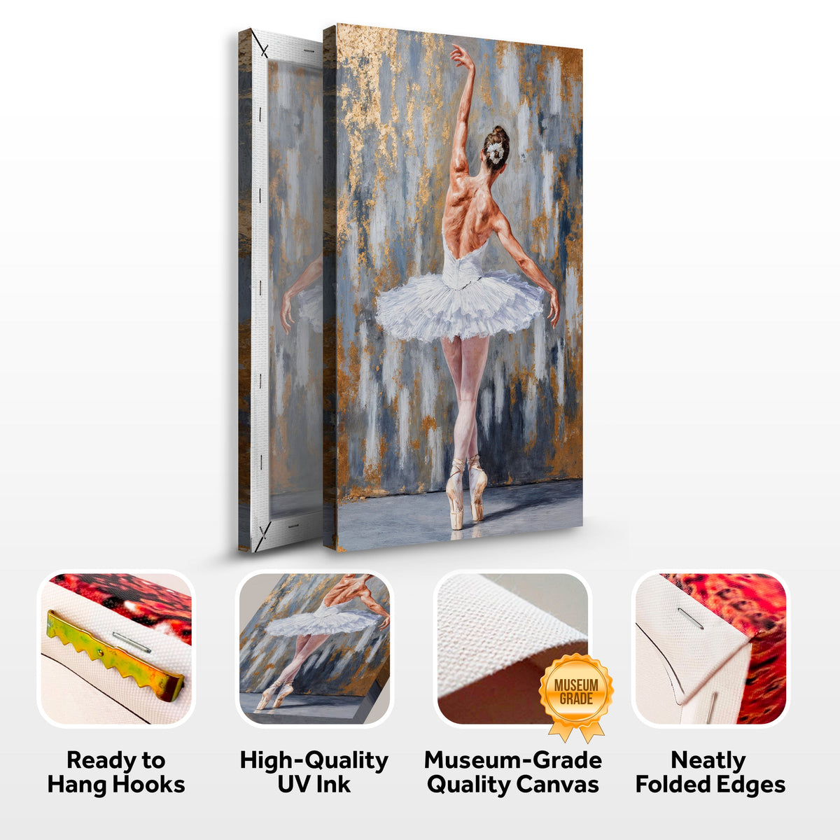 Modern Ballet Elegance Wall Art, photo 8 of 10