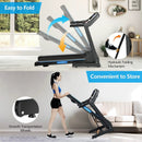 2.25 HP Folding Electric Motorized Power Treadmill Machine with LCD Display by LJGDeals