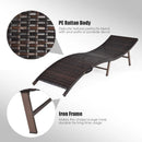 2Pcs Folding Patio Lounger Chair by LJGDeals