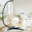 Solid Steel C Hammock Frame Stand by LJGDeals